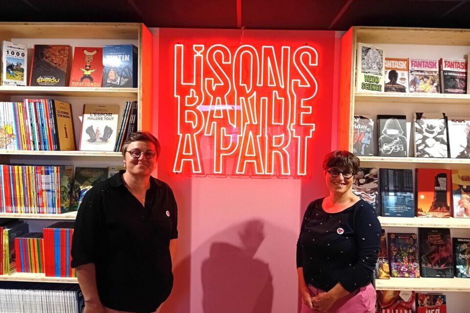 Une boutique dédiée aux bandes dessinées, comics et mangas à Cherbourg